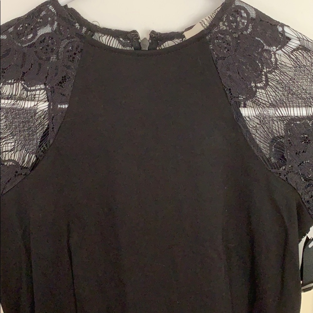 BB Dakota Black Lace 3/4 Sleeve Dress - Picture 2 of 4